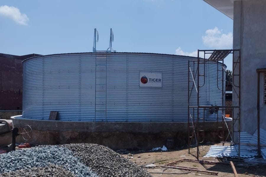 Zincalume Steel Tank Tiger Water